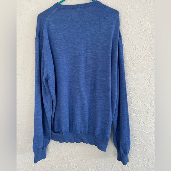 Faconnable Sweater Mens XXL Extrafine Merino Wool Made in Italy Soft - Picture 2 of 5